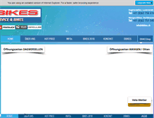 Tablet Screenshot of dbikes.ch