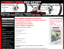 Tablet Screenshot of dbikes.de